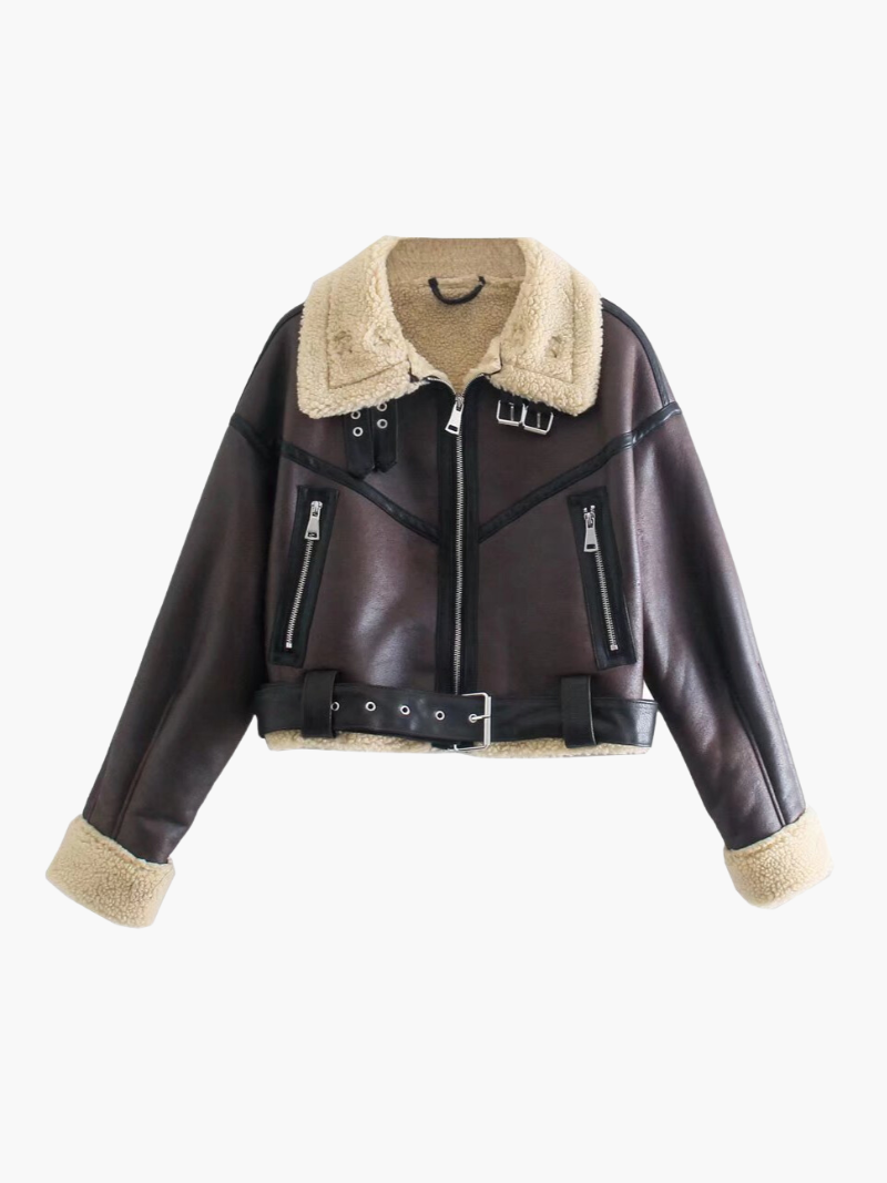 Hannah™ | Leather Jacket